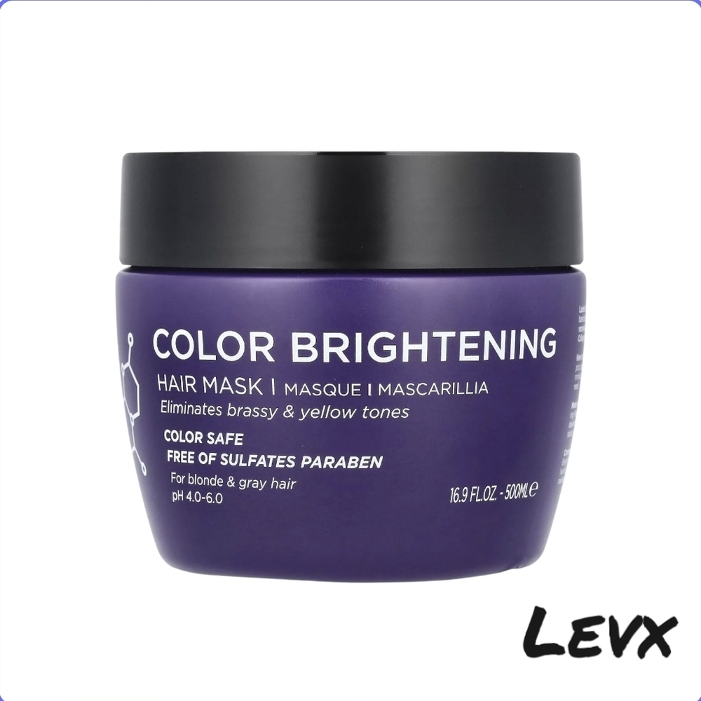 Purple Hair Mask for Color Brightening